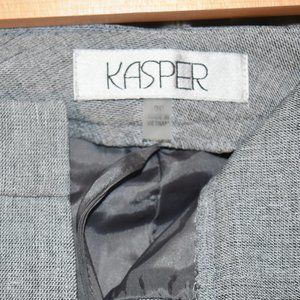 Kasper Tab-Waist Modern Dress Pants